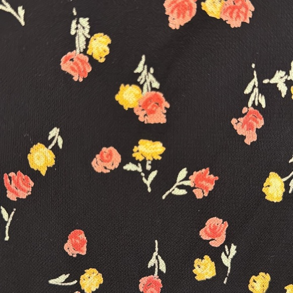 Bebe size medium black & floral midi/maxi dress 🌼🌸 - Picture 3 of 6